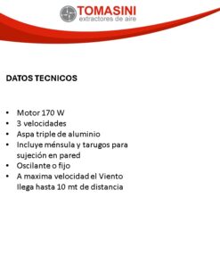 Alternative view of Ventilador Industrial Mensula 26"