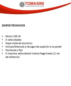 Alternative view of Ventilador Industrial Mensula 30"